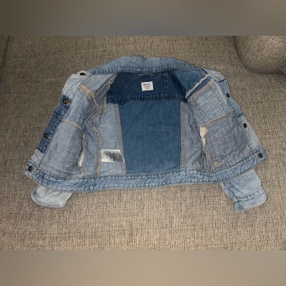 GAP Kids Two-Tone Denim Jacket - Picture 5 of 7